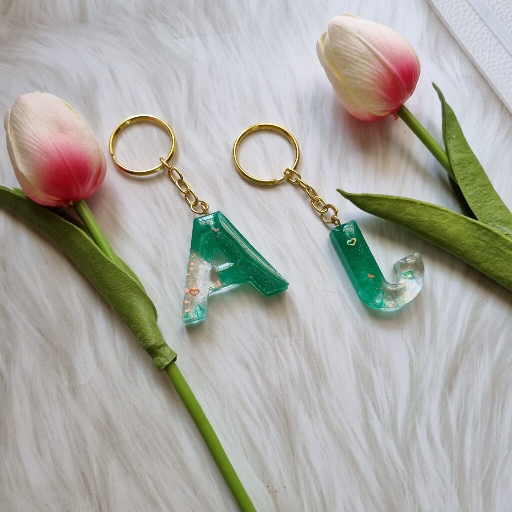 Resin art gift ideas Keychain