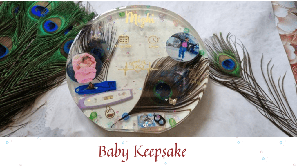 Resin Art Workshops Baby Frames